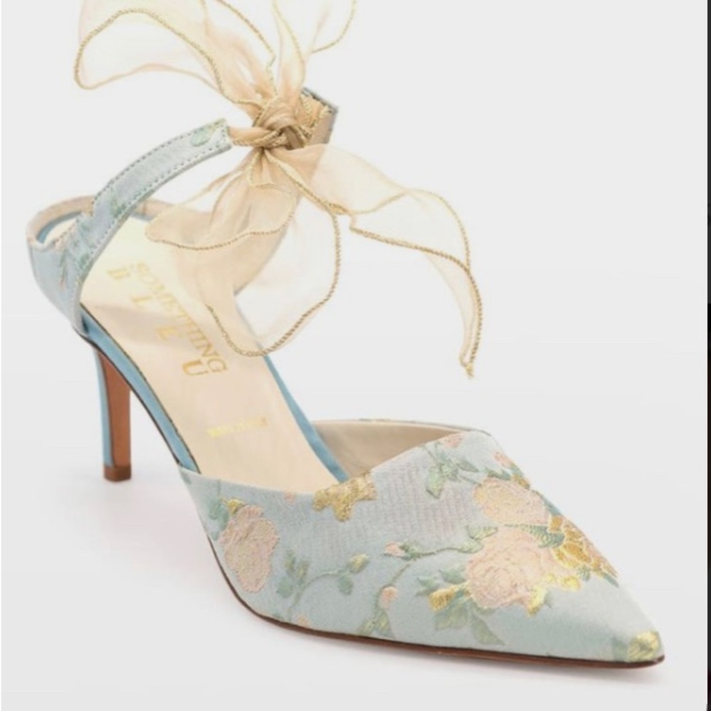 Something Bleu Elvie mules